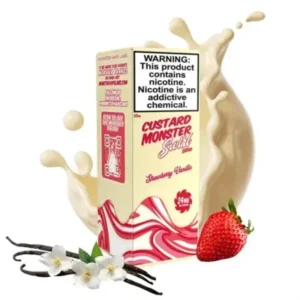 Custard Monster Swuirl Ed Strawberry Vanilla 30 ml.