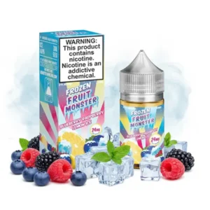 Frozen Fruit Monster Blueberry Raspberry lemon ice 30 ml.