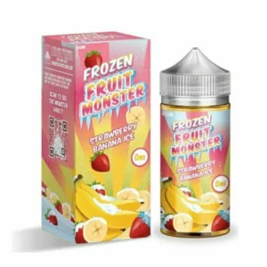 Frozen Fruit Monster Strawberry Banana Ice 100 ml.