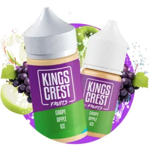 Nic Salt Kings Crest Grape Apple Ice 30ml.
