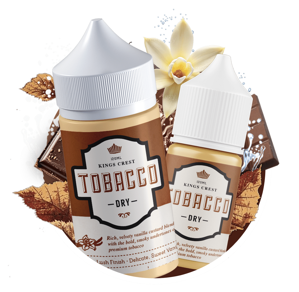 Kings Crest Dry Tobacco 120ml. - Imagen 2