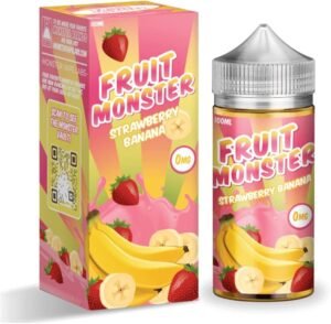 Fruit Monster Strawberry banana 100 ml.