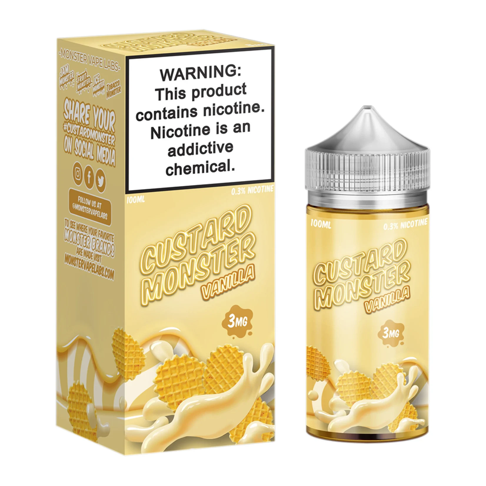 Custard Monster Vanilla 100 ml.
