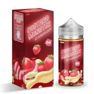 Custard monster strawberry 100 ml.